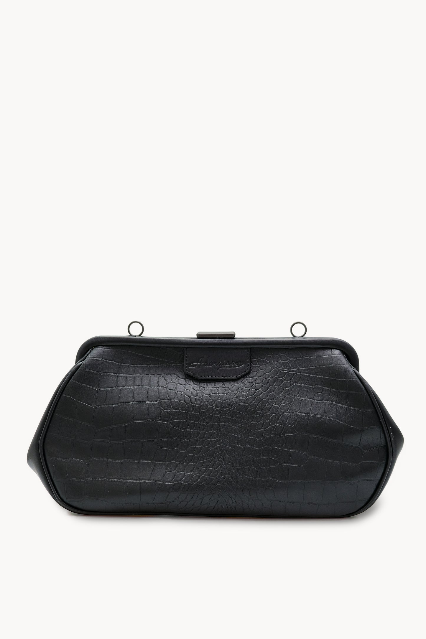 Fermoir Noir Croco
